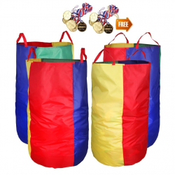 Potato Sack Race Bags - Colored